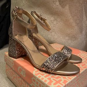 Gianni Bini gold heels
